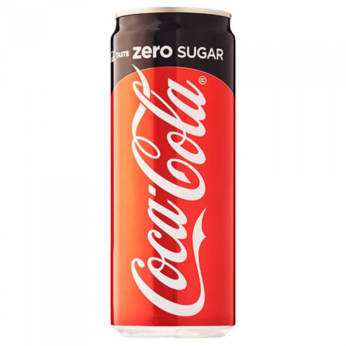 Coca Cola Zero Slim 250 ml 24 Adet